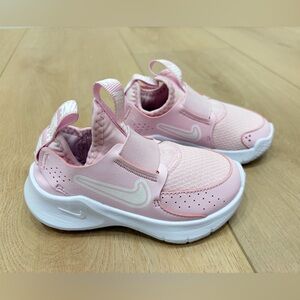 Nike Flex Runner 3 Kids Girls Pink and White Sneakers Shoes Size 8 New with Box
